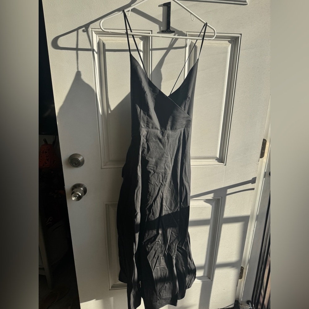 Lush Black Maxi Dress
